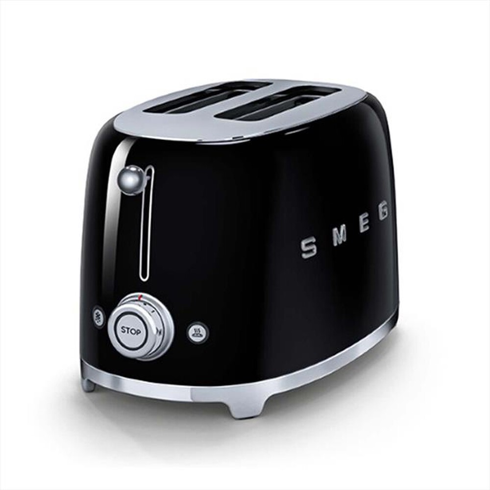 Immagine del prodotto SMEG - Tostapane 50's Style  2x2 fette &ndash; TSF01BLEU-nero
