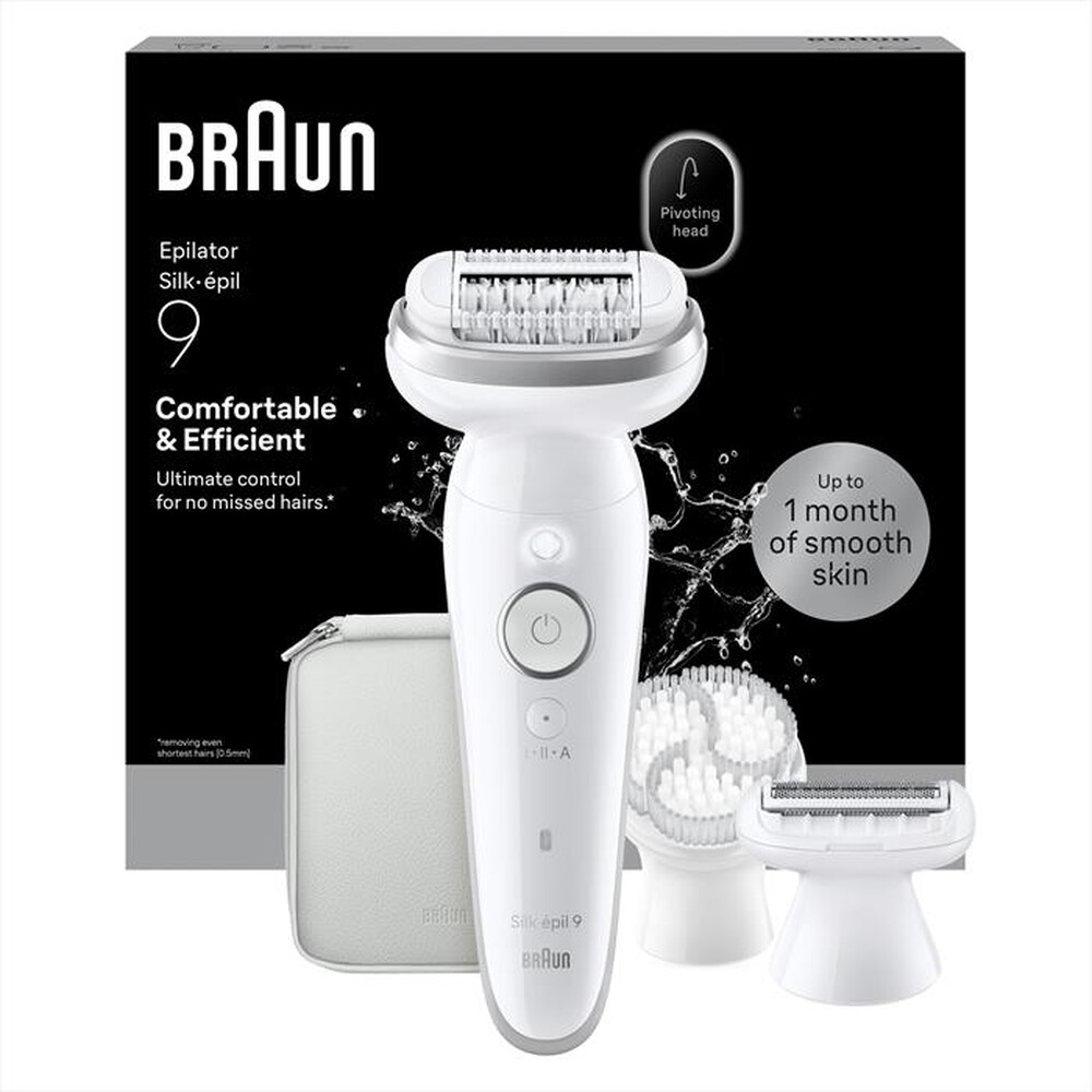 Immagine del prodotto BRAUN - Epilatore Wet & Dry LEGEPIL SES9-061 BOX MN-ARGENTO