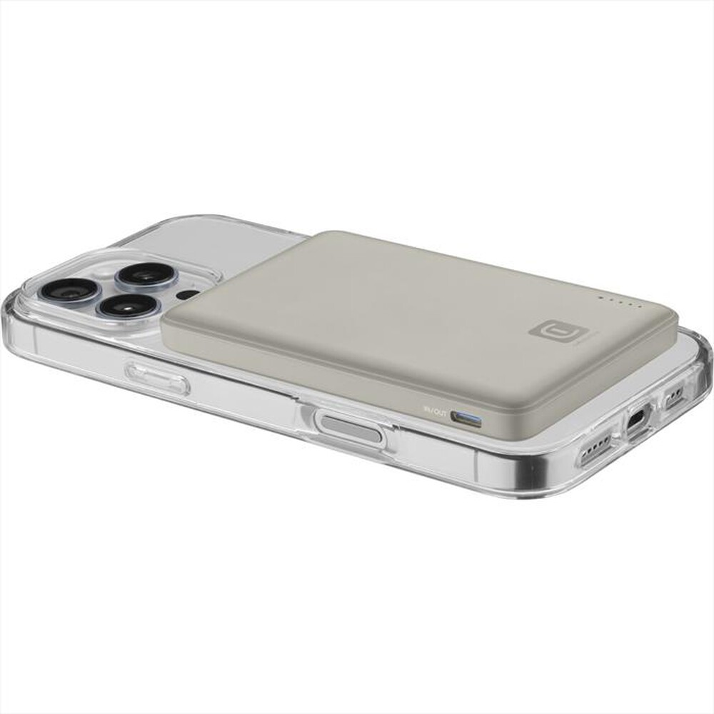 Immagine del prodotto CELLULARLINE - POWER BANK MAGSAFE 5000-Beige