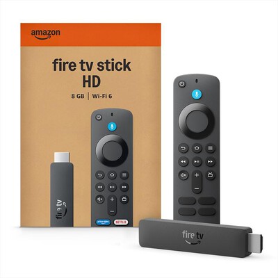 AMAZON - FIRE TV STICK HD (2026 RELEASE)-Nero