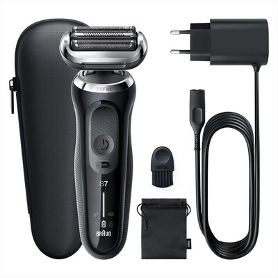 BRAUN - Rasoio Elettrico Uomo SERIES 7 71-N1000S Flex 360&deg;-NERO
