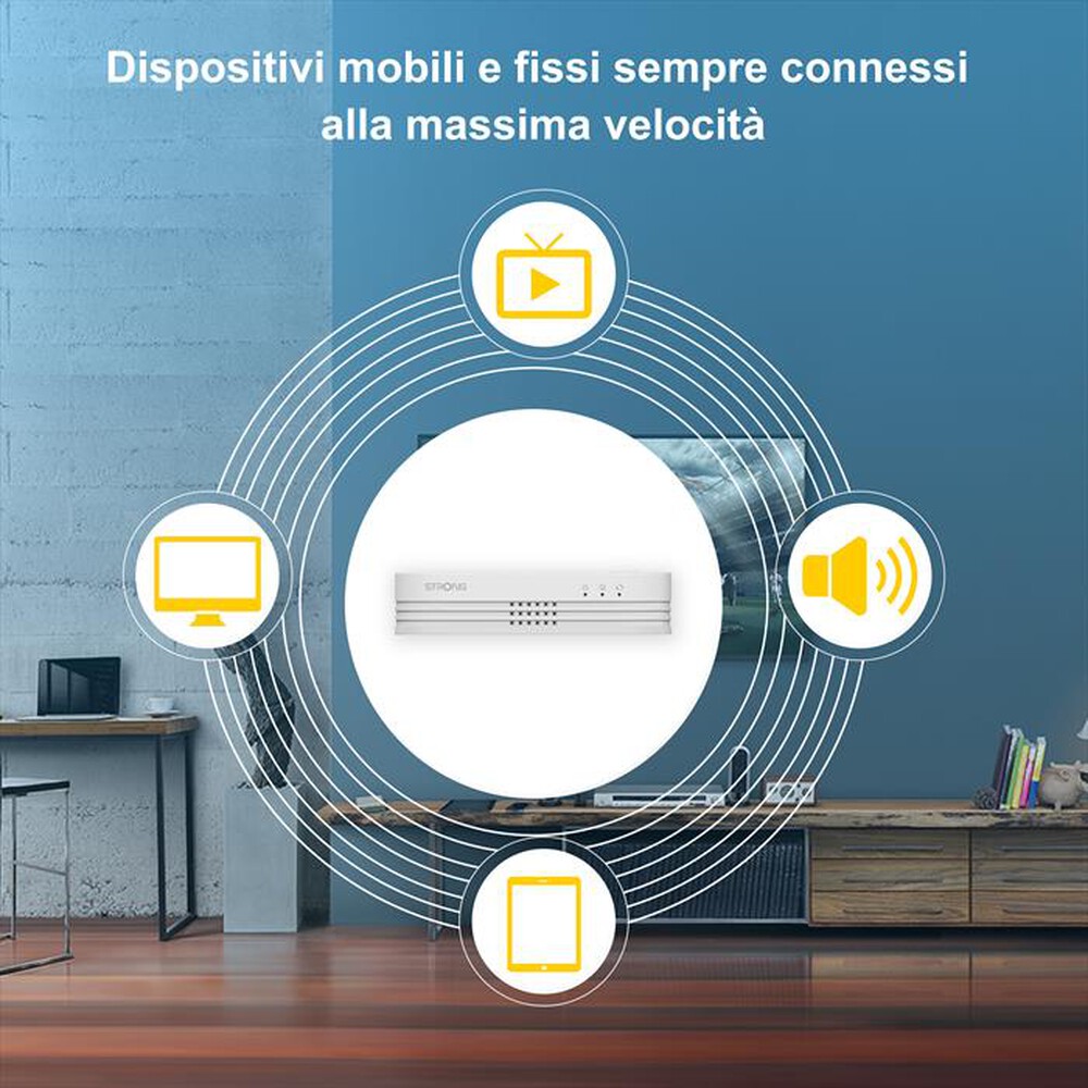 Immagine del prodotto STRONG - Wi-Fi Mesh Home Kit 1200 MESHKIT1200V2-bianco