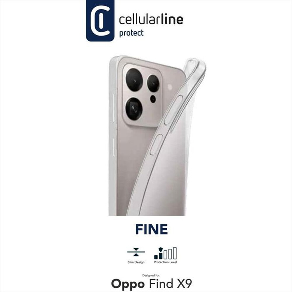Immagine del prodotto CELLULARLINE - FINE - OPPO FIND X9-Trasparente