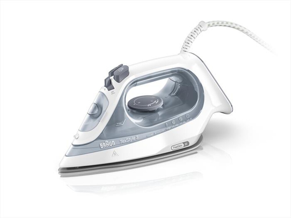 Immagine del prodotto BRAUN - Ferro da stiro a vapore TEXSTYLE 3 SI3054GY-Bianco/Grigio