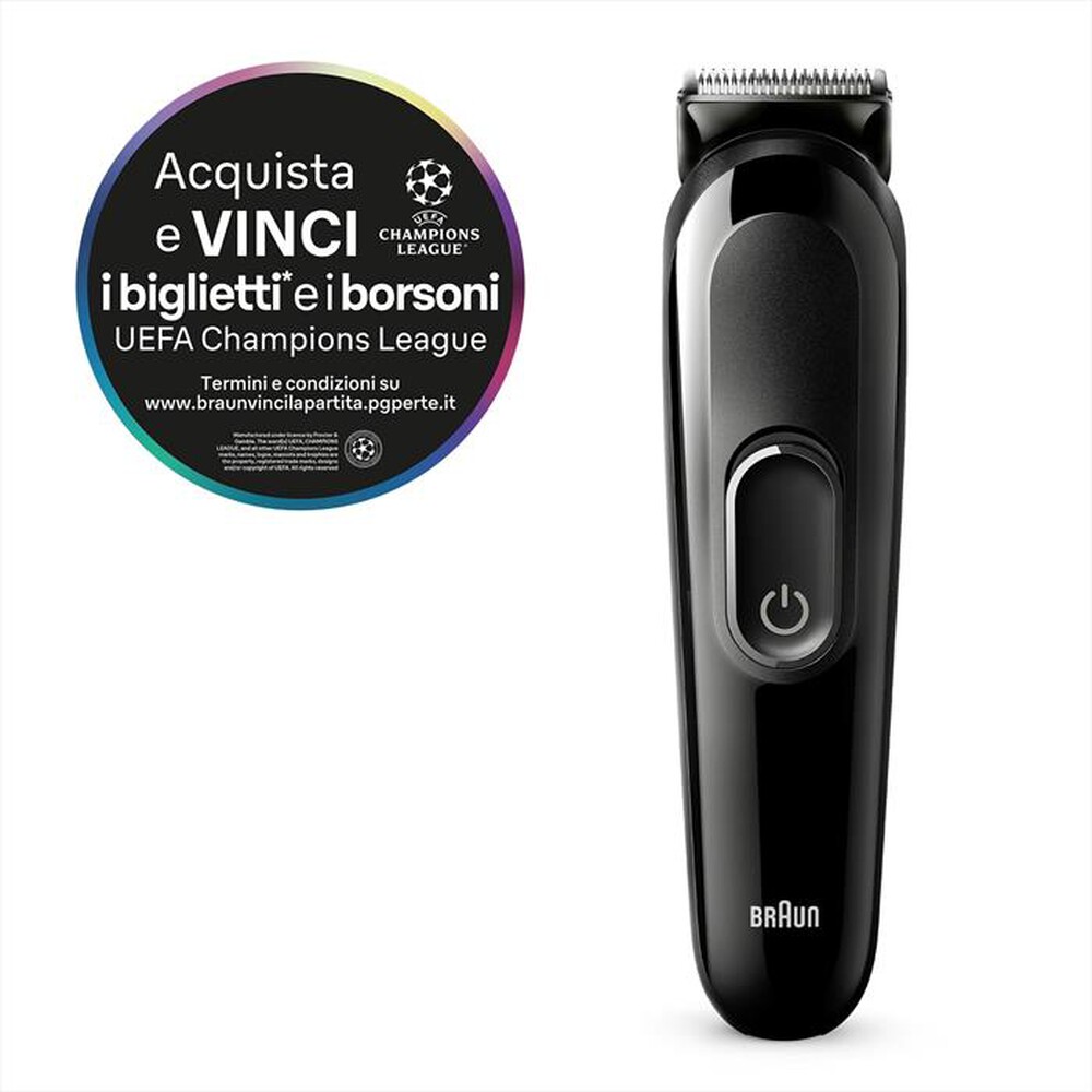 Immagine del prodotto BRAUN - Regolabarba MGK3410-NERO