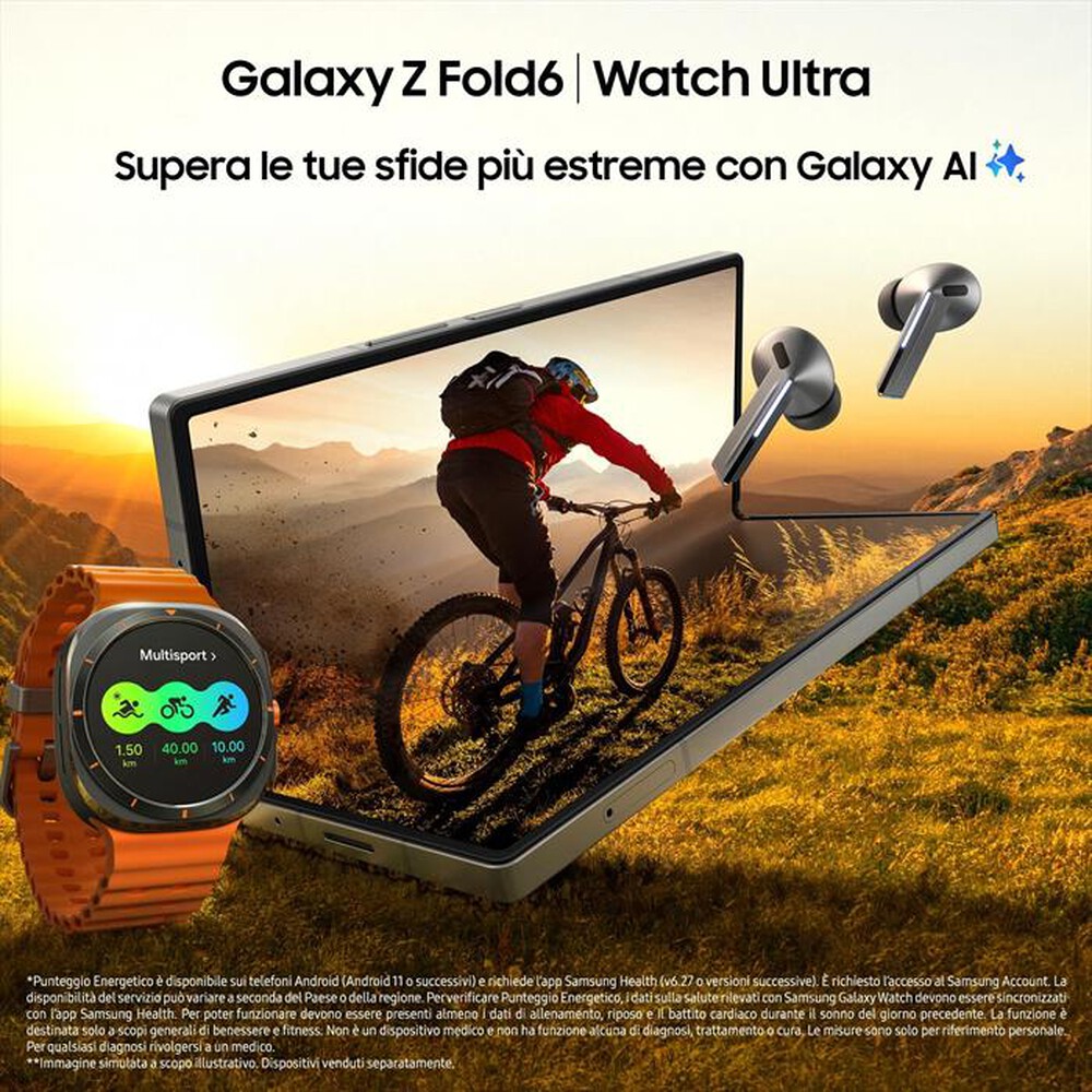 Immagine del prodotto SAMSUNG - Galaxy Z Fold6 12+256GB-Silver Shadow