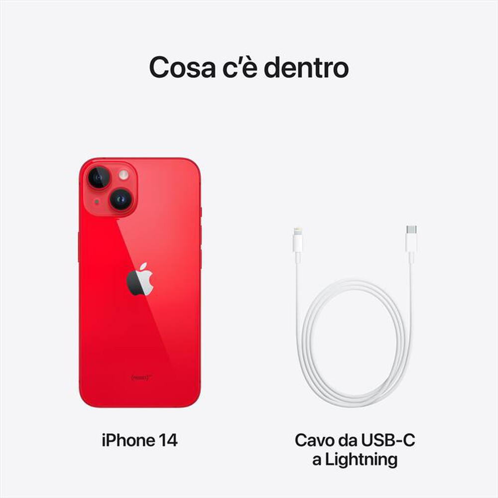 Immagine del prodotto APPLE - iPhone 14 512GB-(PRODUCT)RED