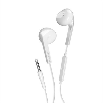 SBS - Auricolare semi in ear MHEARSETW-Bianco
