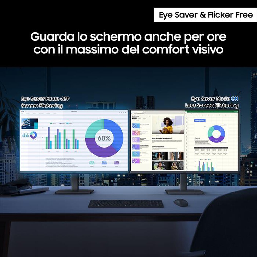 Immagine del prodotto SAMSUNG - Monitor LED SERIE S30GD DA 27'' FULL HD FLAT