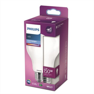 PHILIPS - LED GOCCIA VETRO 150W E27 6500K NON DIM-White