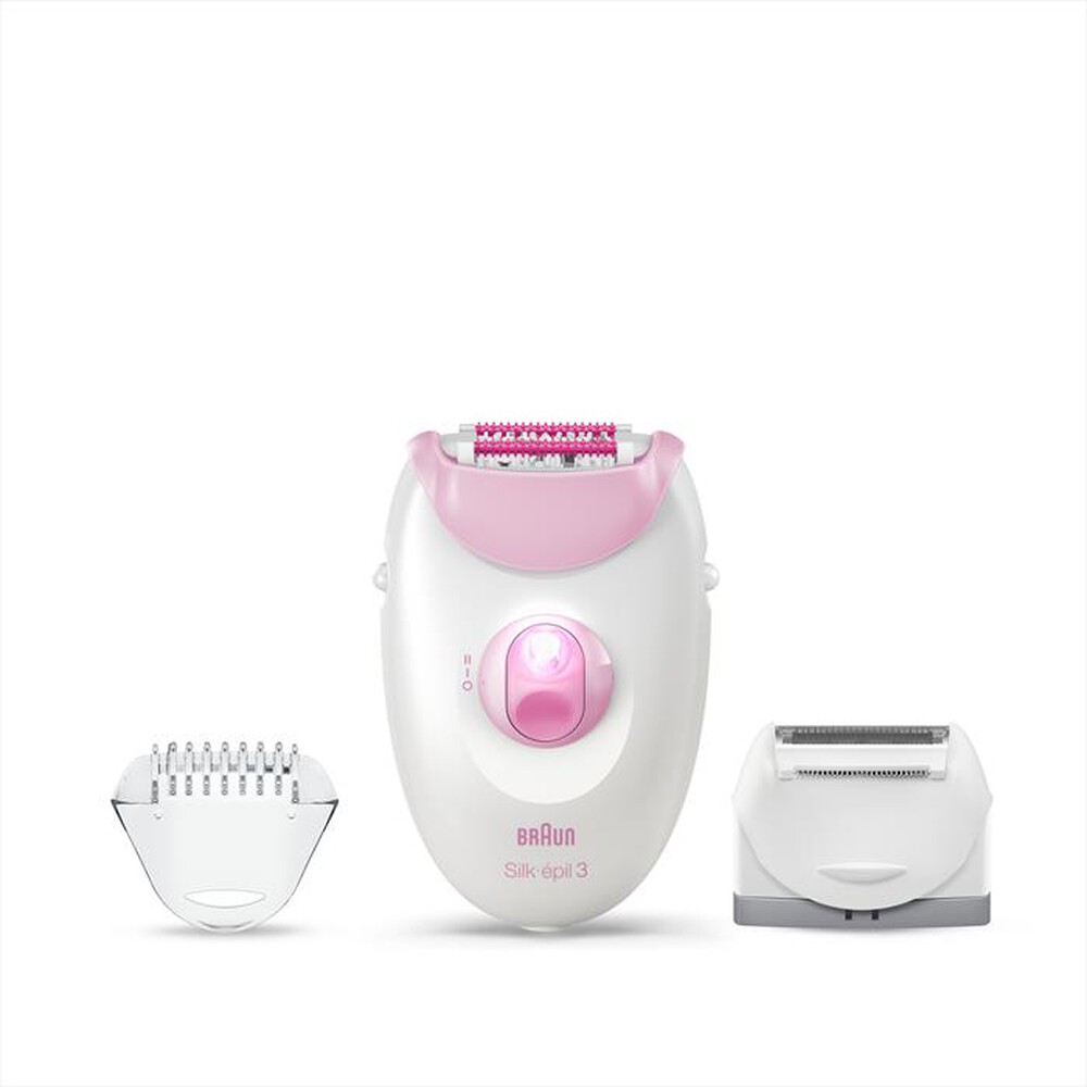 Immagine del prodotto BRAUN - Silk-&egrave;pil Nuovo 3270 Gambe & Corpo-BIANCO/ROSA