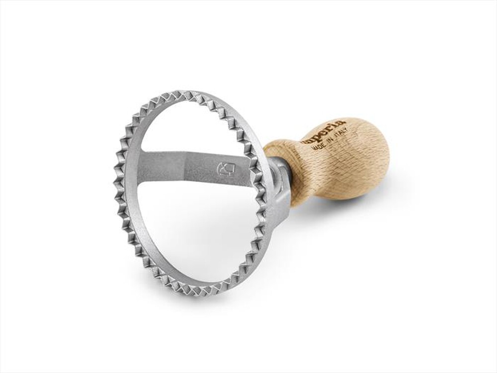 Immagine del prodotto IMPERIA - TAGLIARAVIOLI  TONDO  &Oslash; 80-silver/legno