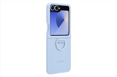 SAMSUNG - Cover SILICONE RING CASE per Galaxy Z Flip6-Blue