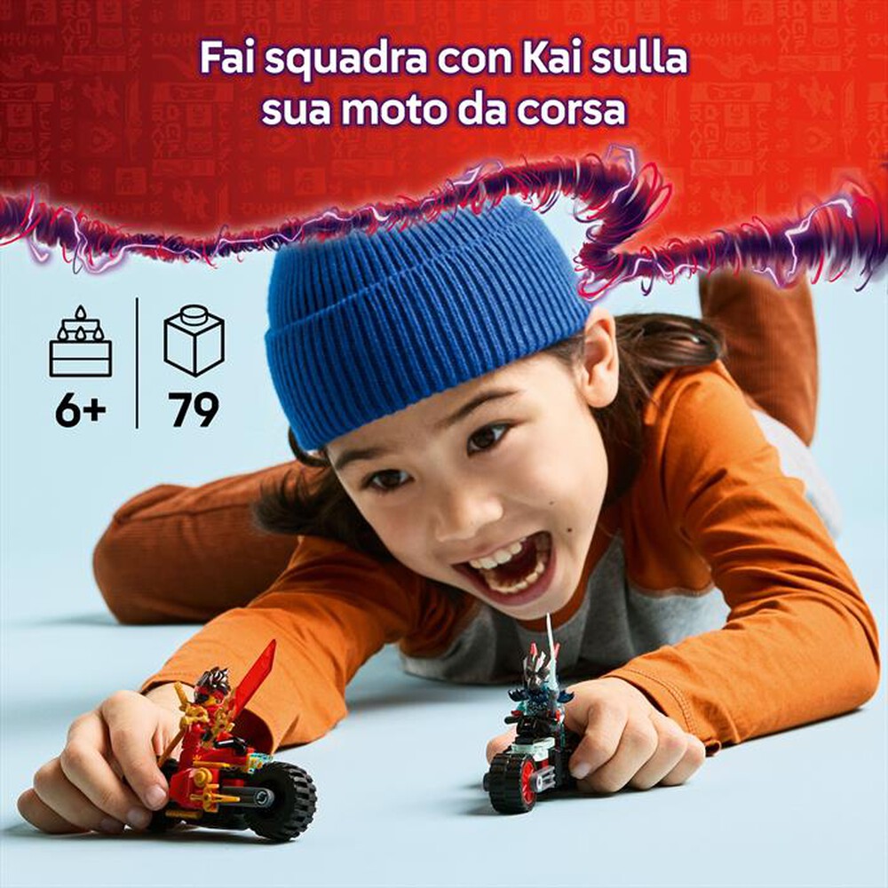 Immagine del prodotto LEGO - NINJAGO Gara di velocit&agrave; sulla moto di Kai 71838
