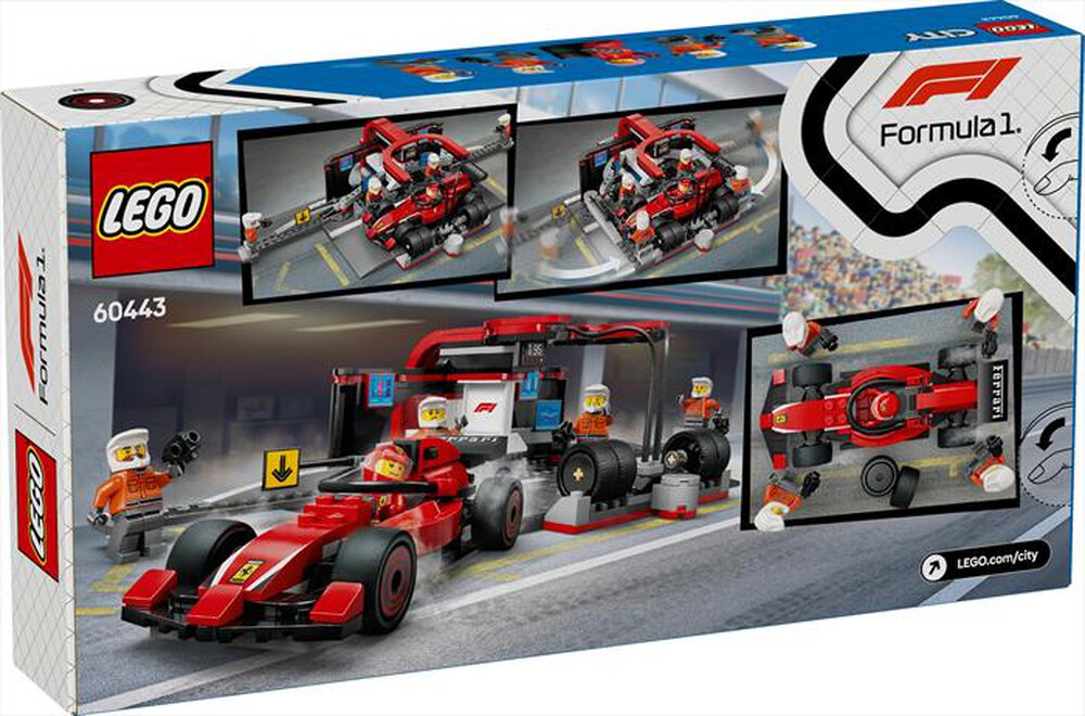 Immagine del prodotto LEGO - CITY F1 Pitstop e meccanici con Ferrari F1&reg; 60443