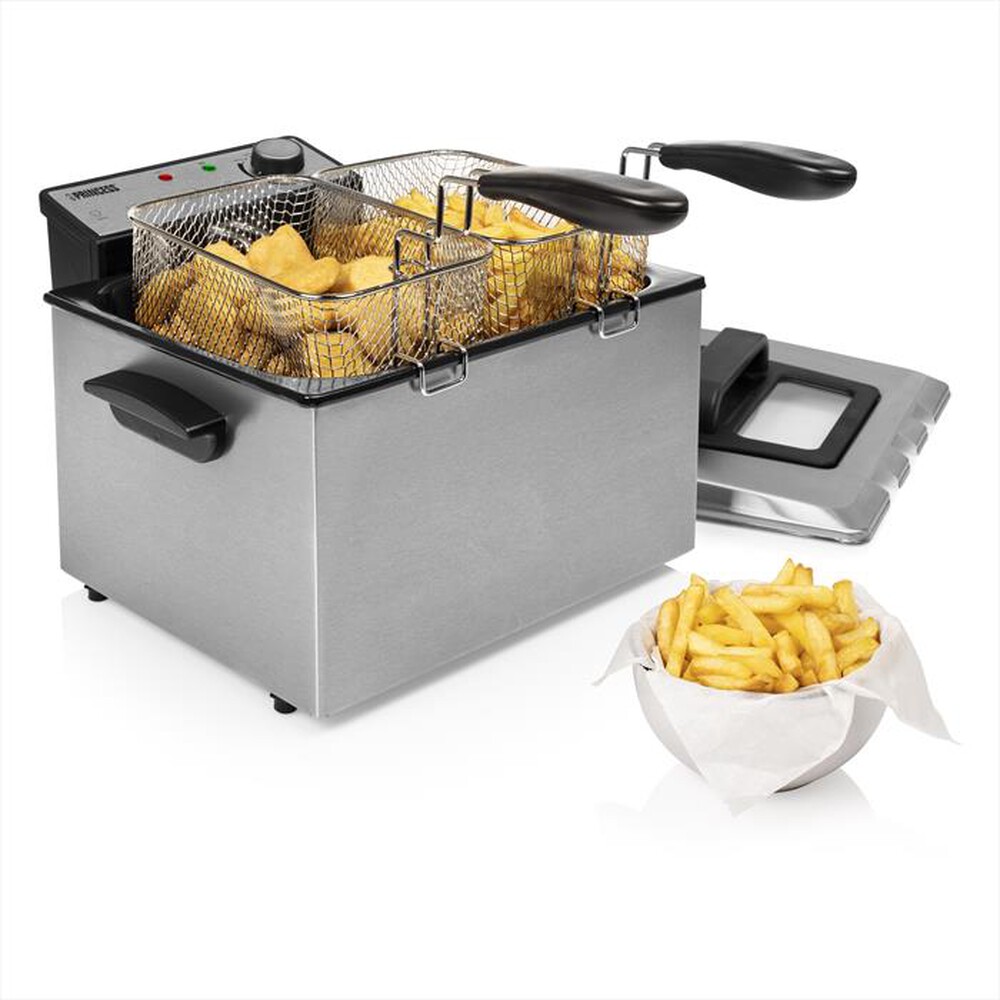 Immagine del prodotto PRINCESS - Friggitrice a olio 5lt 185000-NERO/ACCIAIO