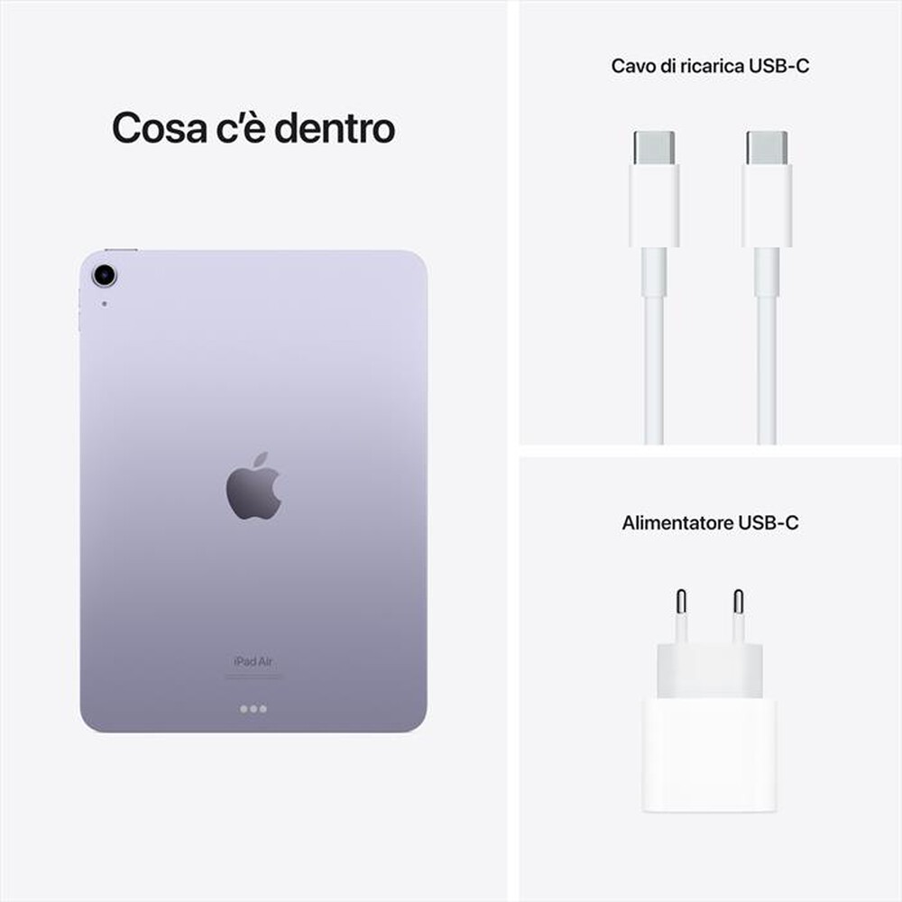Immagine del prodotto APPLE - iPad Air 10.9'' WI-FI 64GB-Viola