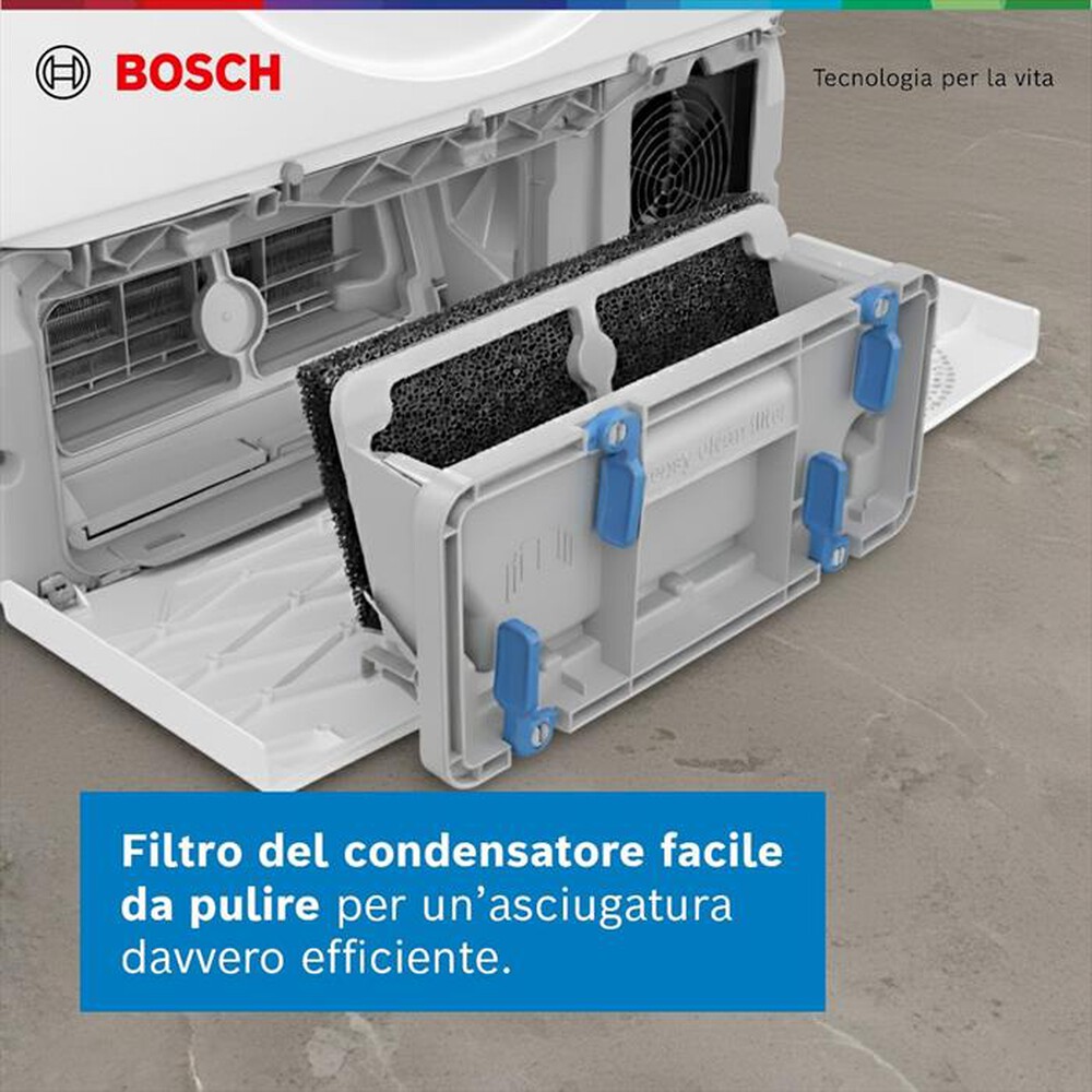 Immagine del prodotto BOSCH - Asciugatrice Serie 6 WQG233D1II 8Kg Classe C-Bianco