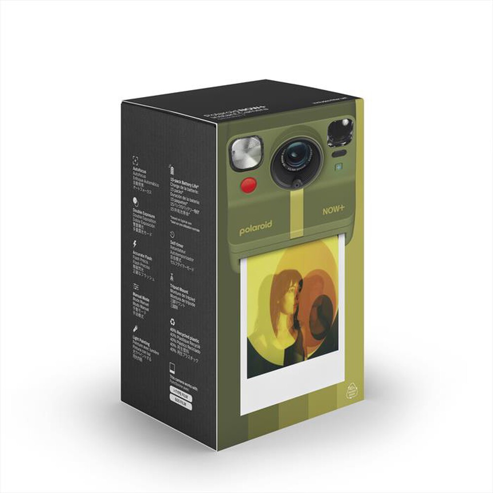 Immagine del prodotto POLAROID - Macchina fotografica istantanea NOW+ GEN 2-Green Forest