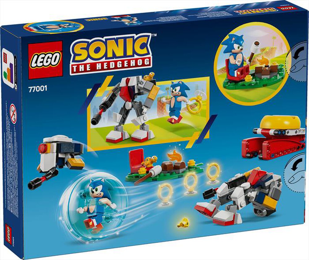 Immagine del prodotto LEGO - SONIC Duello al fal&ograve; di SONIC 77001
