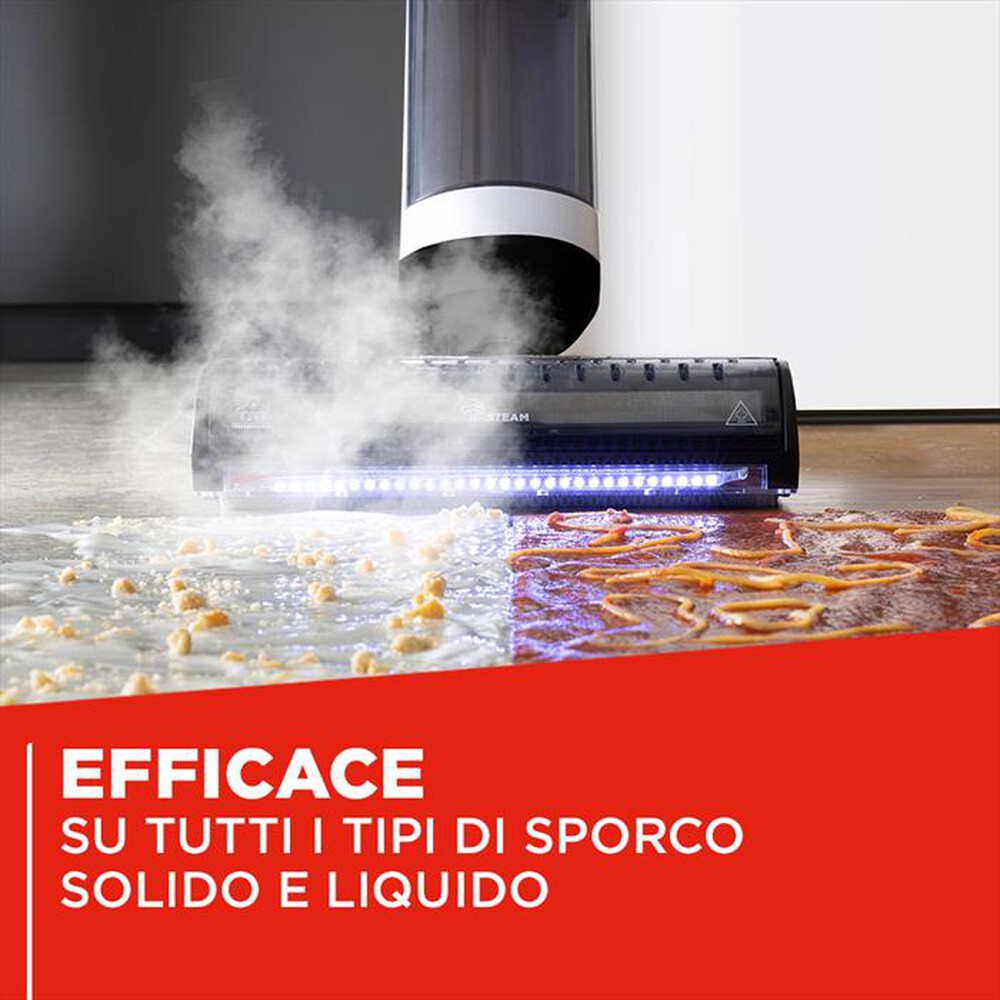 Immagine del prodotto POLTI - Lavapavimenti aspira/lava/igienizzaROLLYSTEAM WD10-bianco/nero