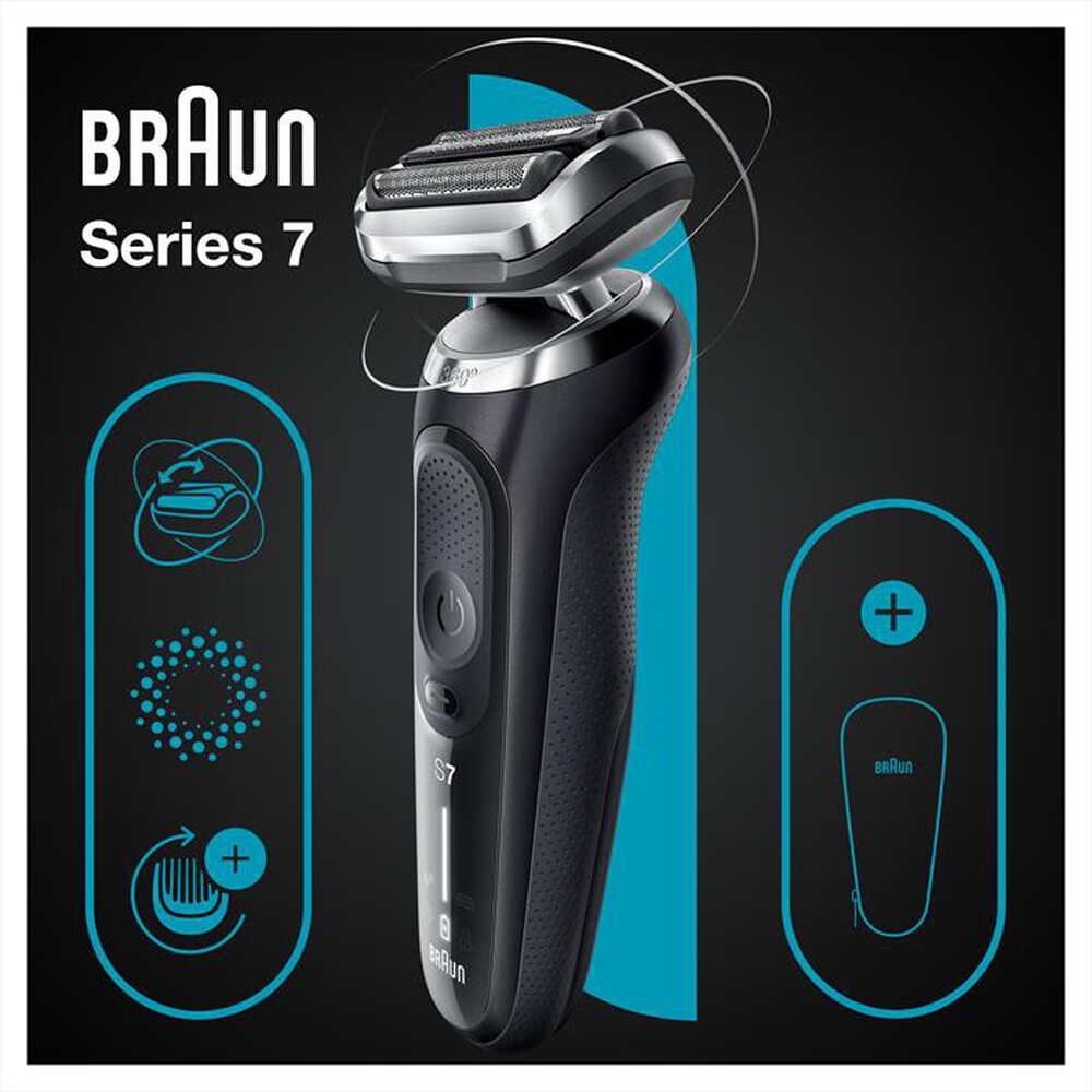Immagine del prodotto BRAUN - Rasoio Elettrico Uomo SERIES 7 71-N1000S Flex 360&deg;-NERO