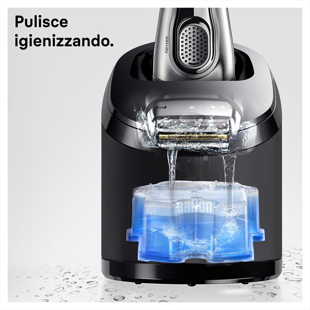 Immagine del prodotto BRAUN - CLEAN&CHARGE CARTUCCE-Celeste