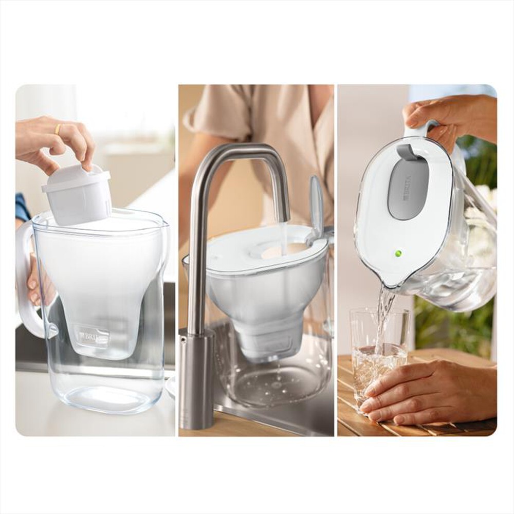 Immagine del prodotto BRITA - Caraffa filtrante STYLE MXPRO-Bianco/Grigio/Trasparente