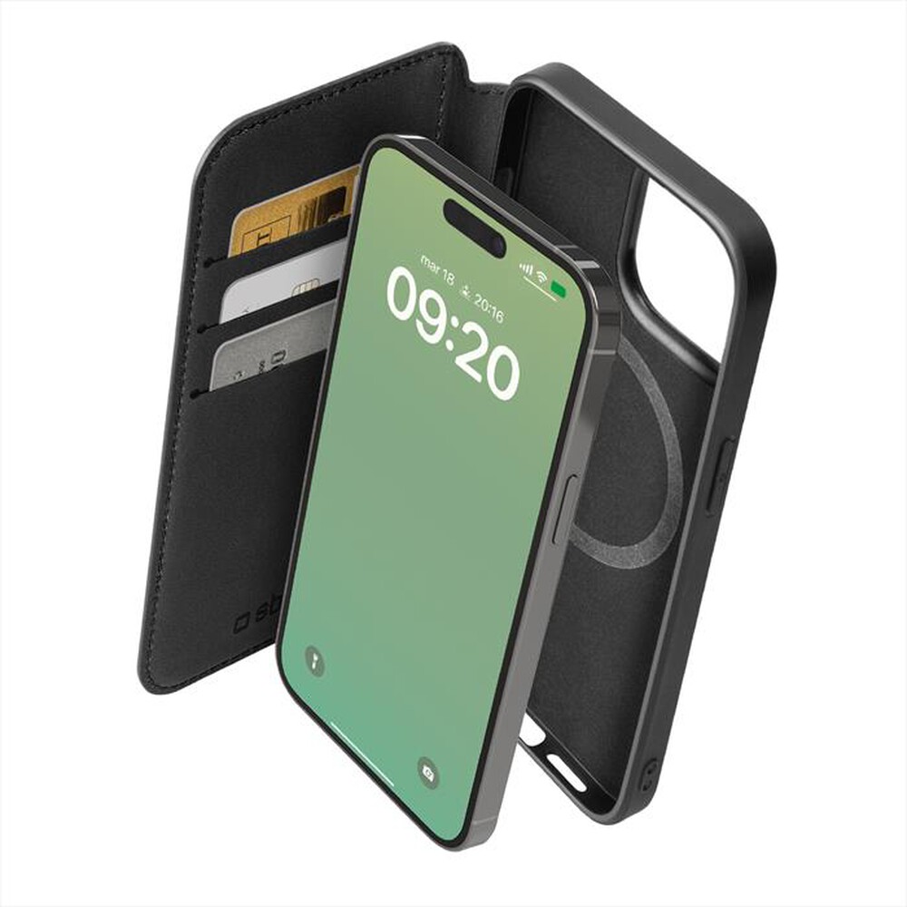 Immagine del prodotto SBS - Custodia Book TEBKMAGSFIP1567PK iPhone 15 Pro Max-Nero