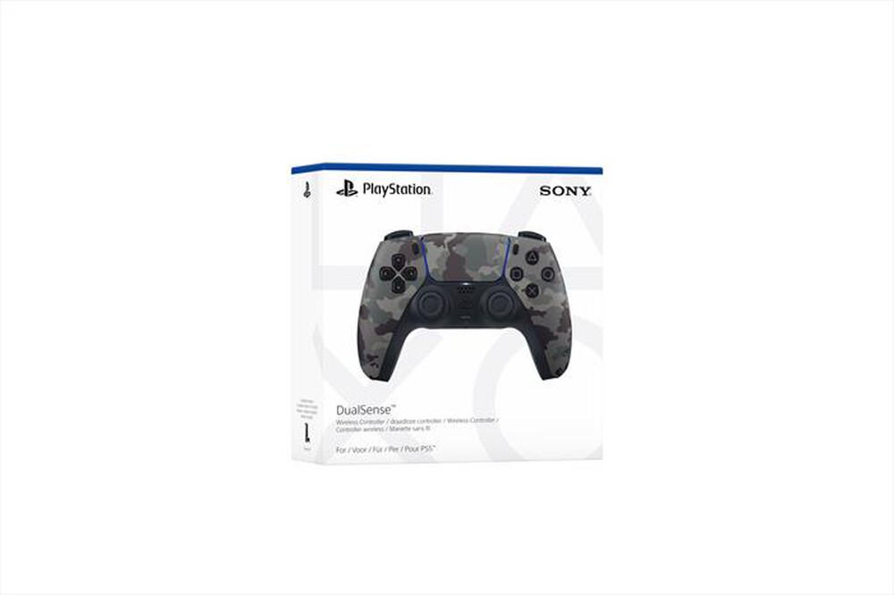 Immagine del prodotto SONY COMPUTER - CONTROLLER WIRELESS DUALSENSE-GREY CAMOUFLAGE V2