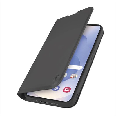 SBS - Cover Wallet smooth Samsung S25 Edge TEWALSAS25EK-Nero