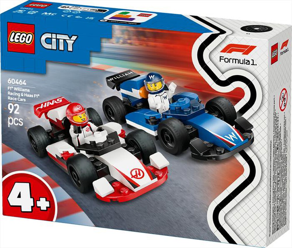 Immagine del prodotto LEGO - CITY F1 Monoposto Williams Racing e Haas F1&reg; 60464