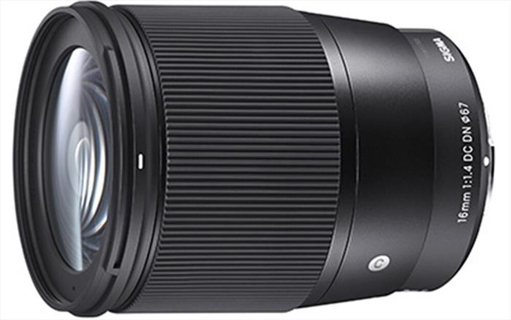 Immagine del prodotto SIGMA - Obiettivo fisso 16/1.4 (C) AF DC DN L-MOUNT-Nero