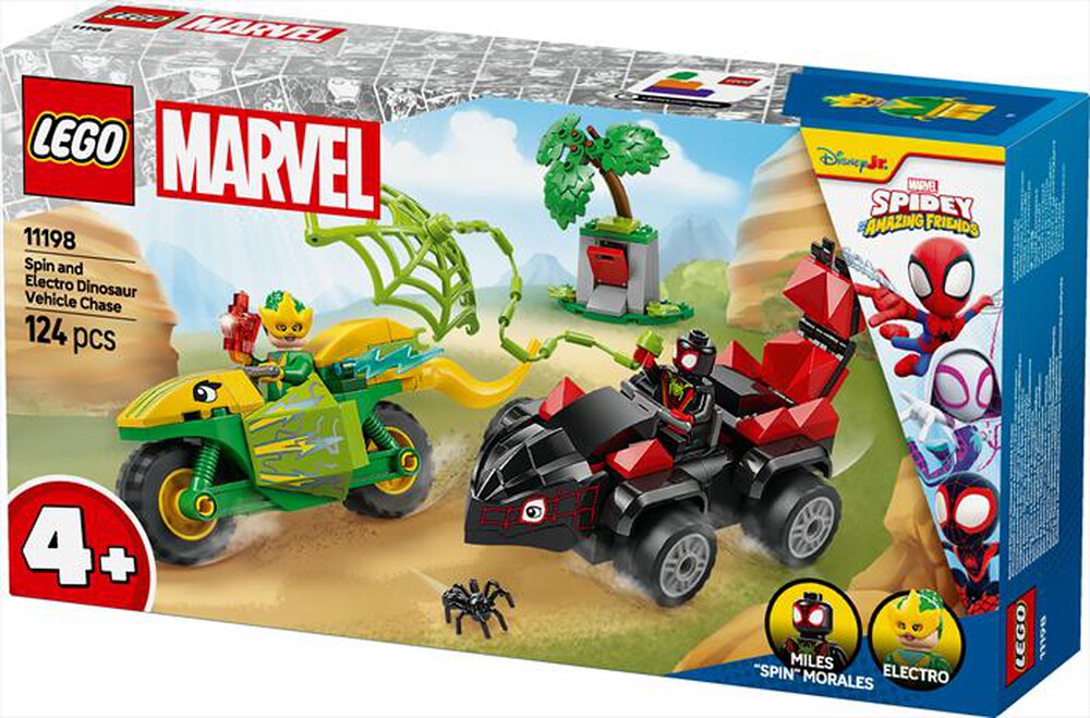Immagine del prodotto LEGO - SPIDEY Inseguimento sui dino-veicoli 11198