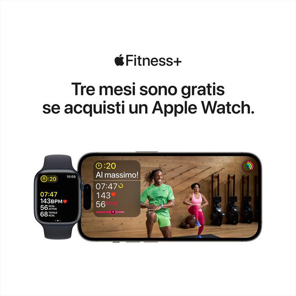 Immagine del prodotto APPLE - Watch Series 8 GPS 41mm Alluminio-Mezzanotte