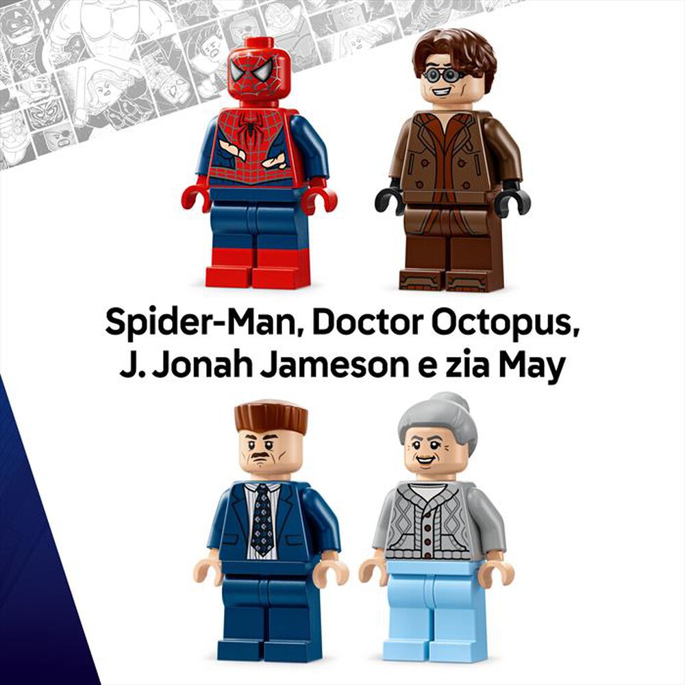 Immagine del prodotto LEGO - Spider-Man contro Doc Ock: duello sul treno 76321