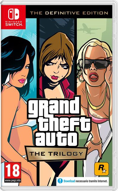 NINTENDO - Grand Theft Auto: The Trilogy - GTA Trilogy Switch