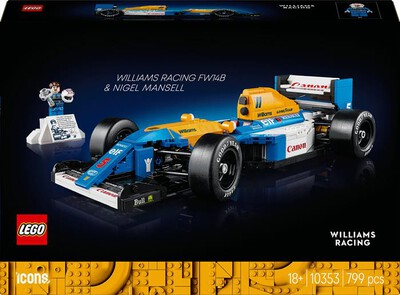 LEGO - ICONS Williams Racing FW14B e Nigel Mansell 10353