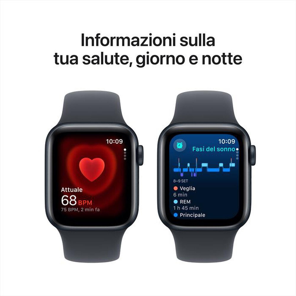 Immagine del prodotto APPLE - Watch SE GPS 40mm Cassa Alluminio-Midnight Sport Band Midnight S