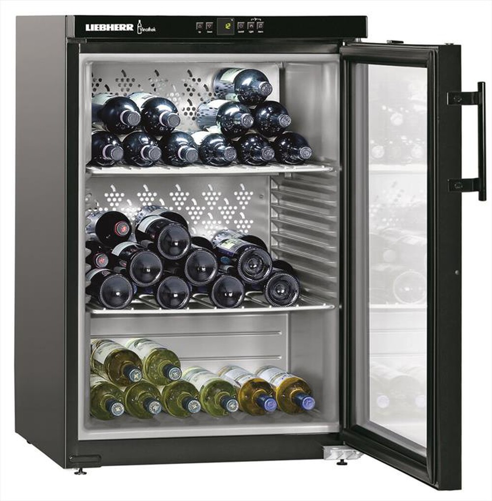 Immagine del prodotto LIEBHERR - Cantinetta WKB 1812-22 Classe G 66 bottiglie-vetro/nero