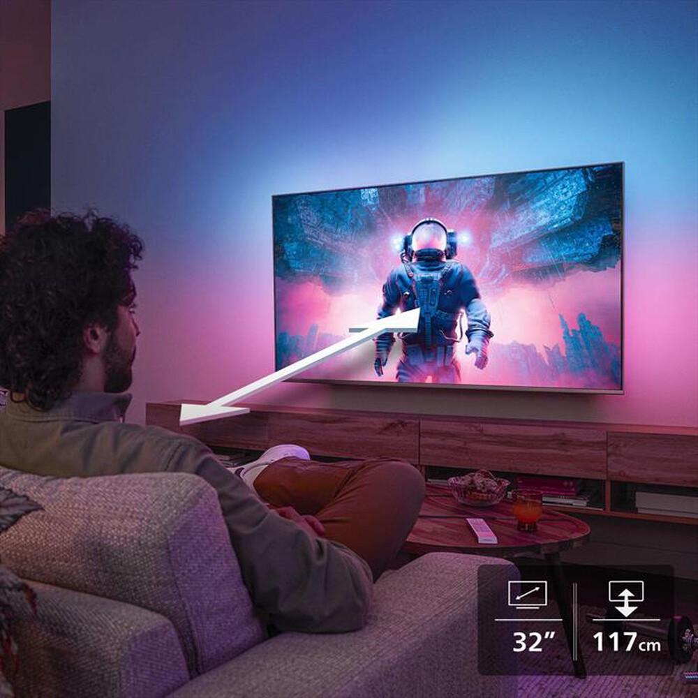 Immagine del prodotto PHILIPS - Smart TV Ambilight FHD 32" 32PFS6900-Black