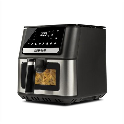 G3FERRARI - Friggitrice ad aria G10207-Nero / Argento