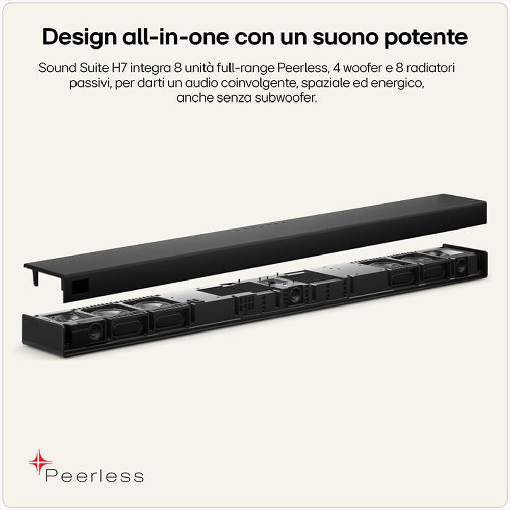Immagine del prodotto LG - Soundbar all-in-one SOUND SUITE H7-Black