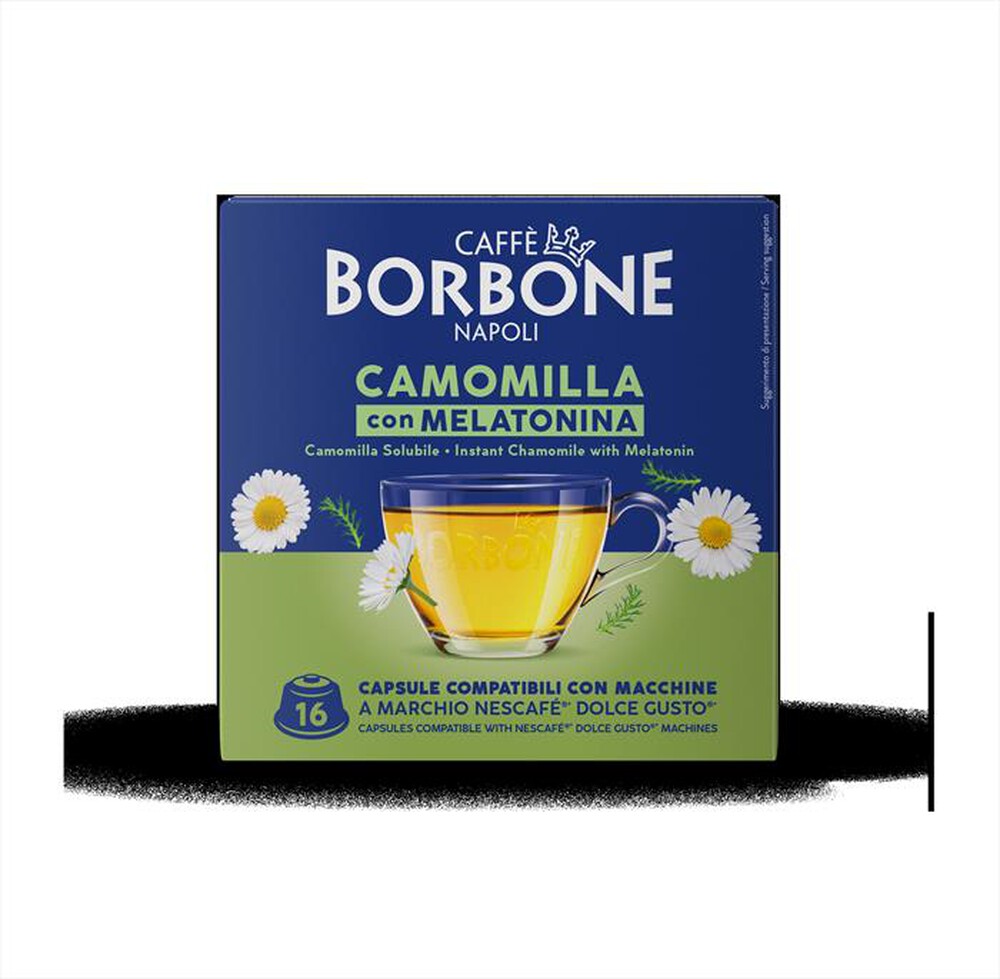 Immagine del prodotto CAFFE BORBONE - Camomilla e Melatonina - Dolce Gusto 16 pz-Multicolore