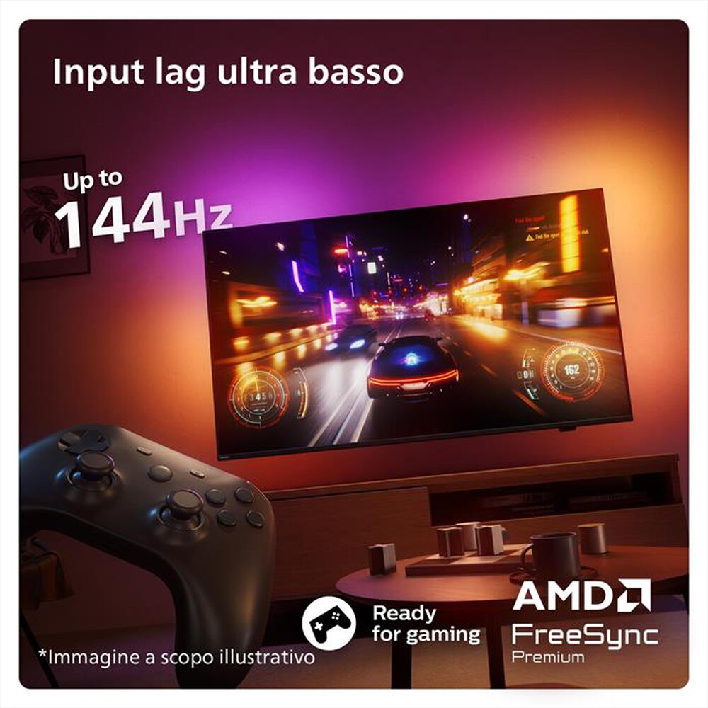 Immagine del prodotto PHILIPS - Smart TV MINI LED UHD 4K 65" 65PML9019/12-Black