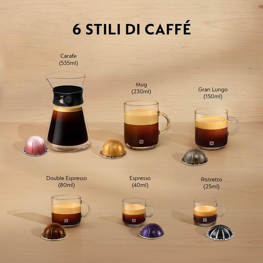 Immagine del prodotto KRUPS - Macchina da caff&egrave; XN910N Vertuo Next Nespresso-Nero opaco