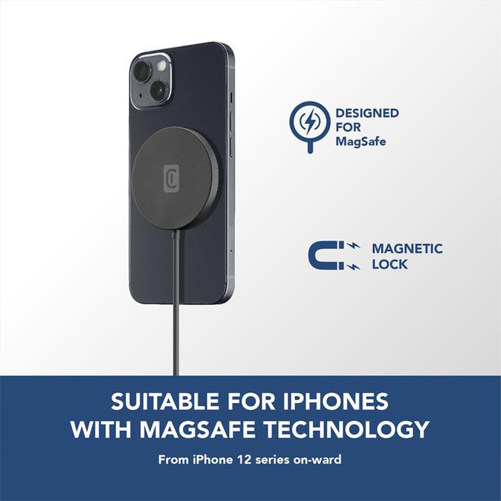 Immagine del prodotto CELLULARLINE - Base di ricarica wireless MAGSFWIRELESSCOLK-Nero
