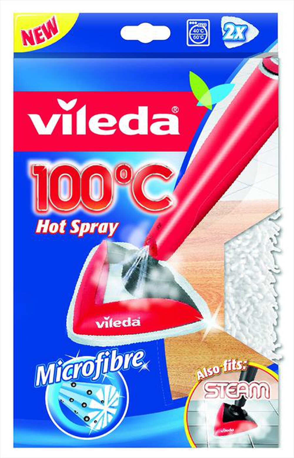 Immagine del prodotto VILEDA - 100&deg;C Hot Spray Ricambio 2 pz-Bianco