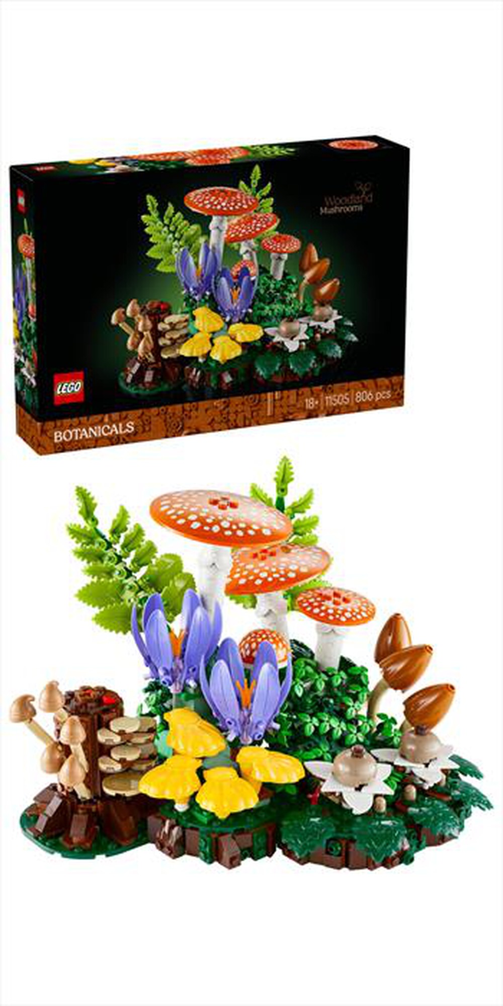 Immagine del prodotto LEGO - BOTANICALS Funghi del bosco - 11505