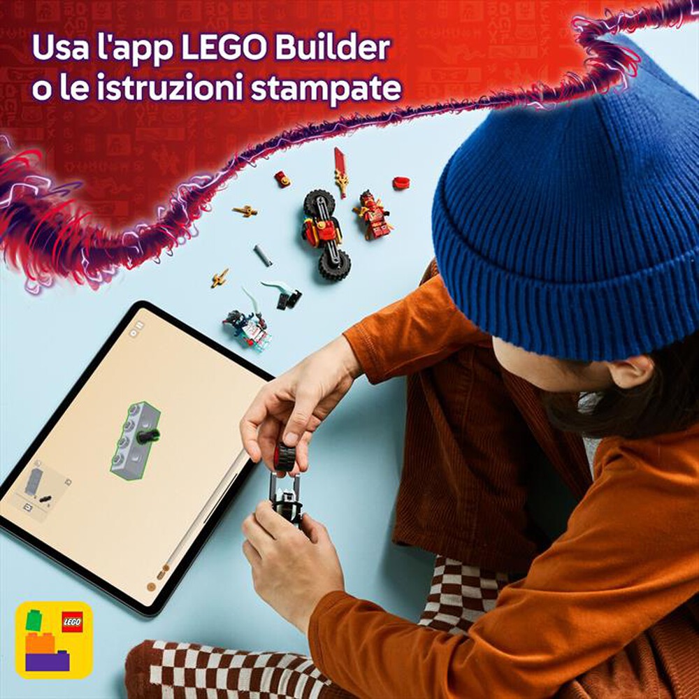 Immagine del prodotto LEGO - NINJAGO Gara di velocit&agrave; sulla moto di Kai 71838